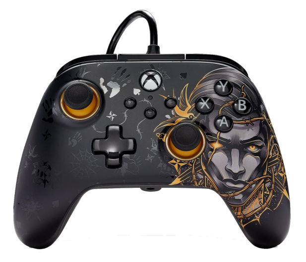 PowerA XS/PC Pad przewodowy Advantage FORTNITE Midas + DLC XBGP0238-01 - 1232185 - zdjęcie